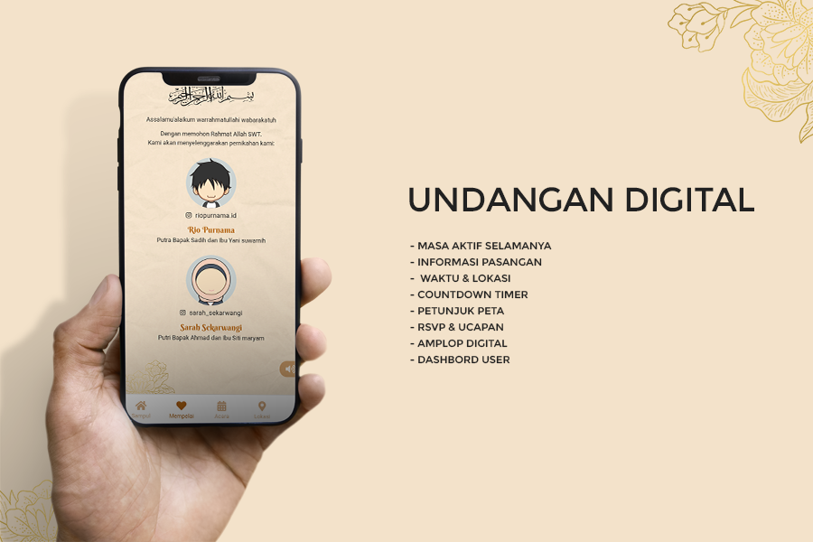 Invitation Wedding Java 4