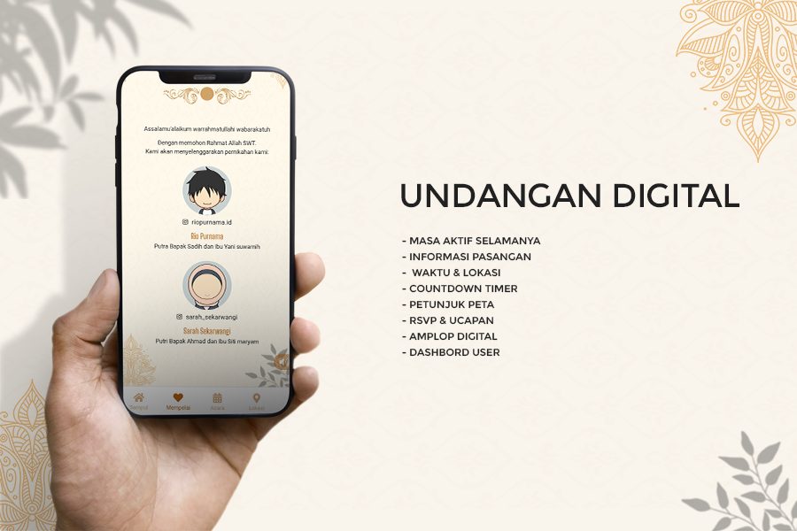 Invitation Wedding Java 5