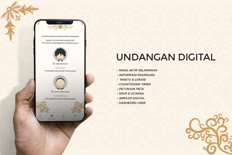 Invitation Wedding Java 1
